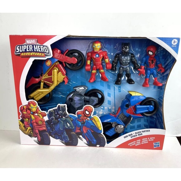 Playskool Heroes Marvel Super Hero Adventures – Jet QG Spider-Man et figurine 12,5cm - Jouet Spider-Man Playskool Heroes Marvel Super Hero Adventures – Jet QG Spider-Man et figurine 12,5cm - Jouet Spider-Man